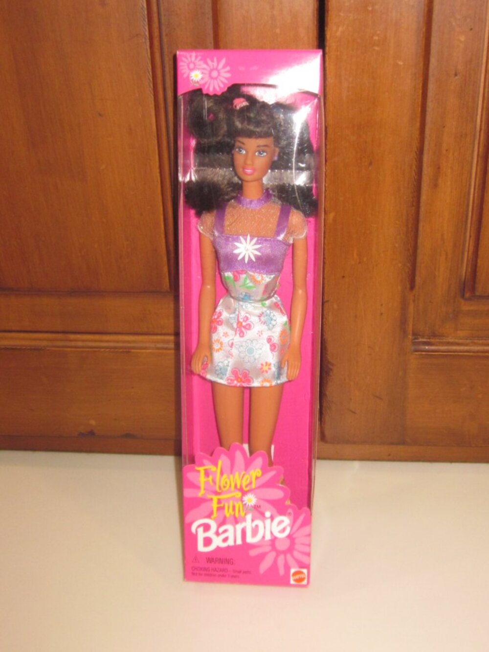 1996 Flower Fun Barbie Vintage Brunette - Picture 2 of 3